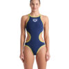 Costume Intero Donna Arena One Biglogo Navy-Soft Green