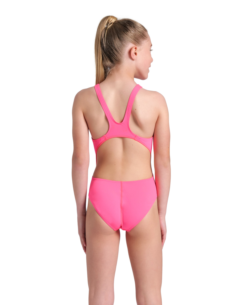 COSTUME bambina TEAM-SWIM-TECH Shocking Pink ARENA