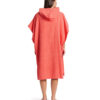 COTTON PONCHO ARENA Calypso Coral