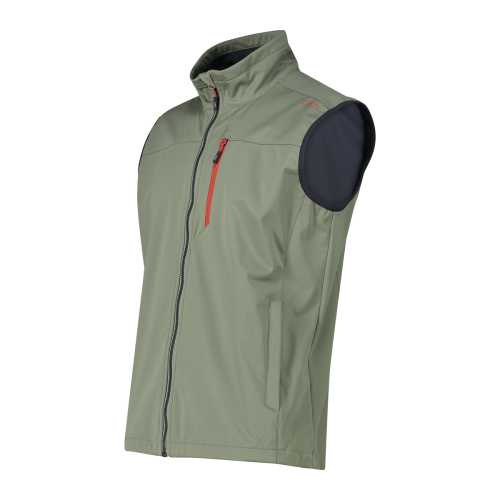 Gilet Uomo Softshell leggero CMP Salvia