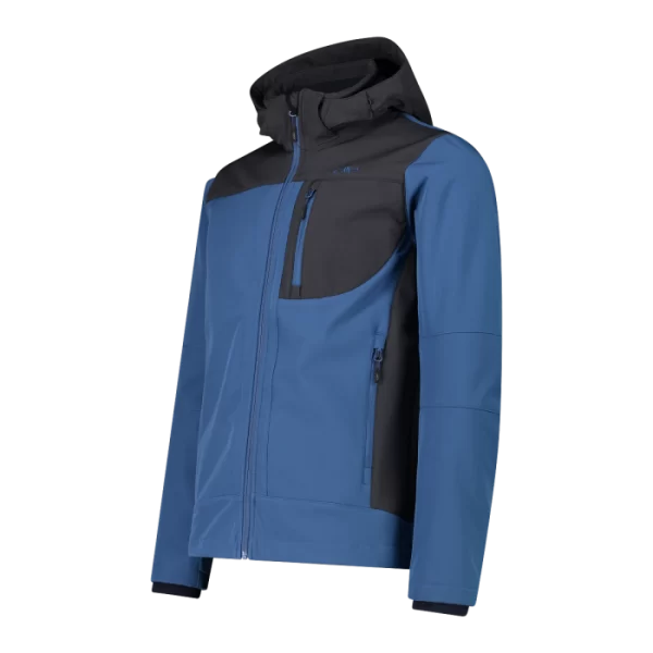 Giacca uomo in Softshell Bluestone CMP