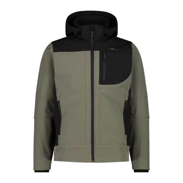 Giacca uomo in Softshell Olive CMP