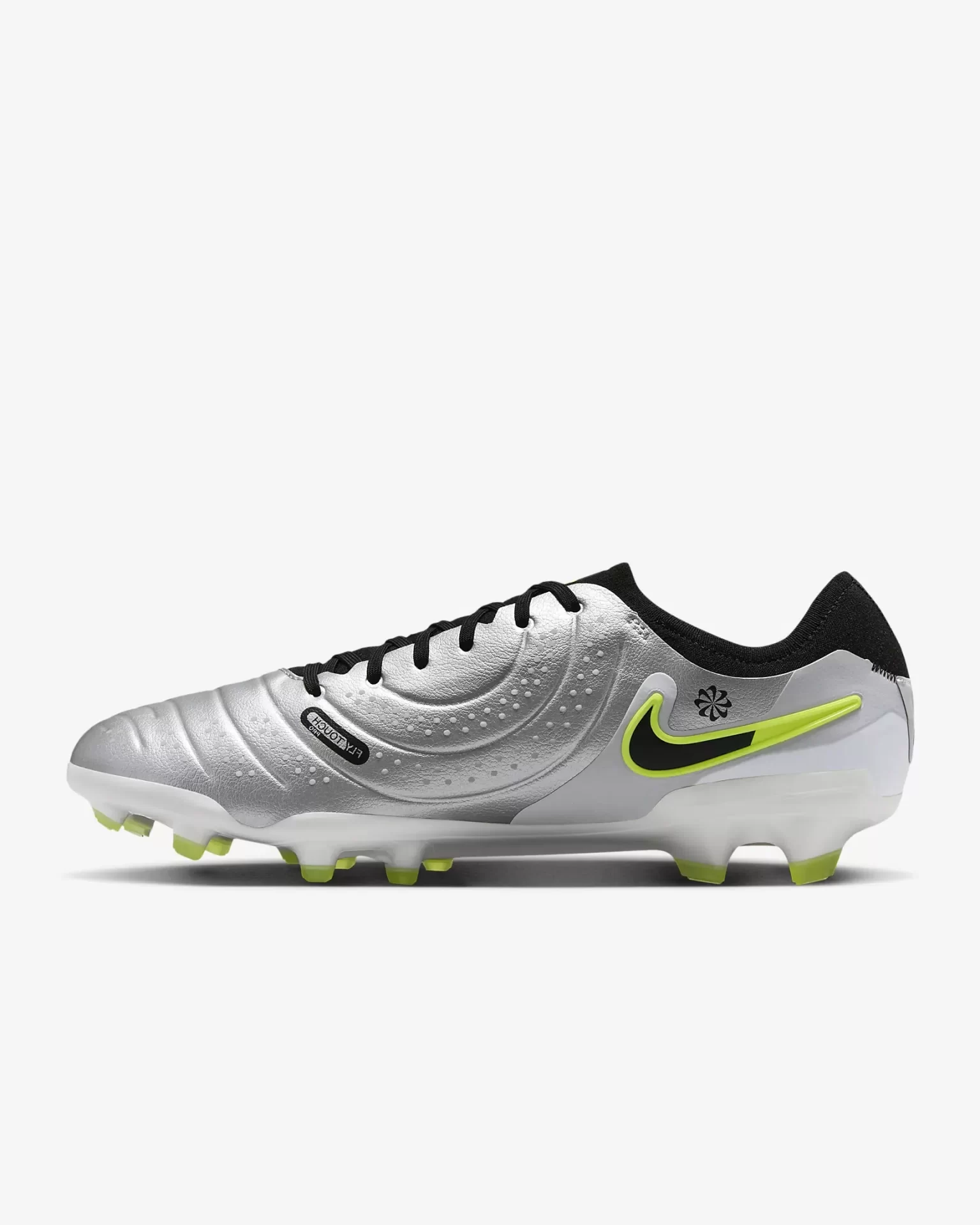 Nike Tiempo Legend 10 Pro FG Argento