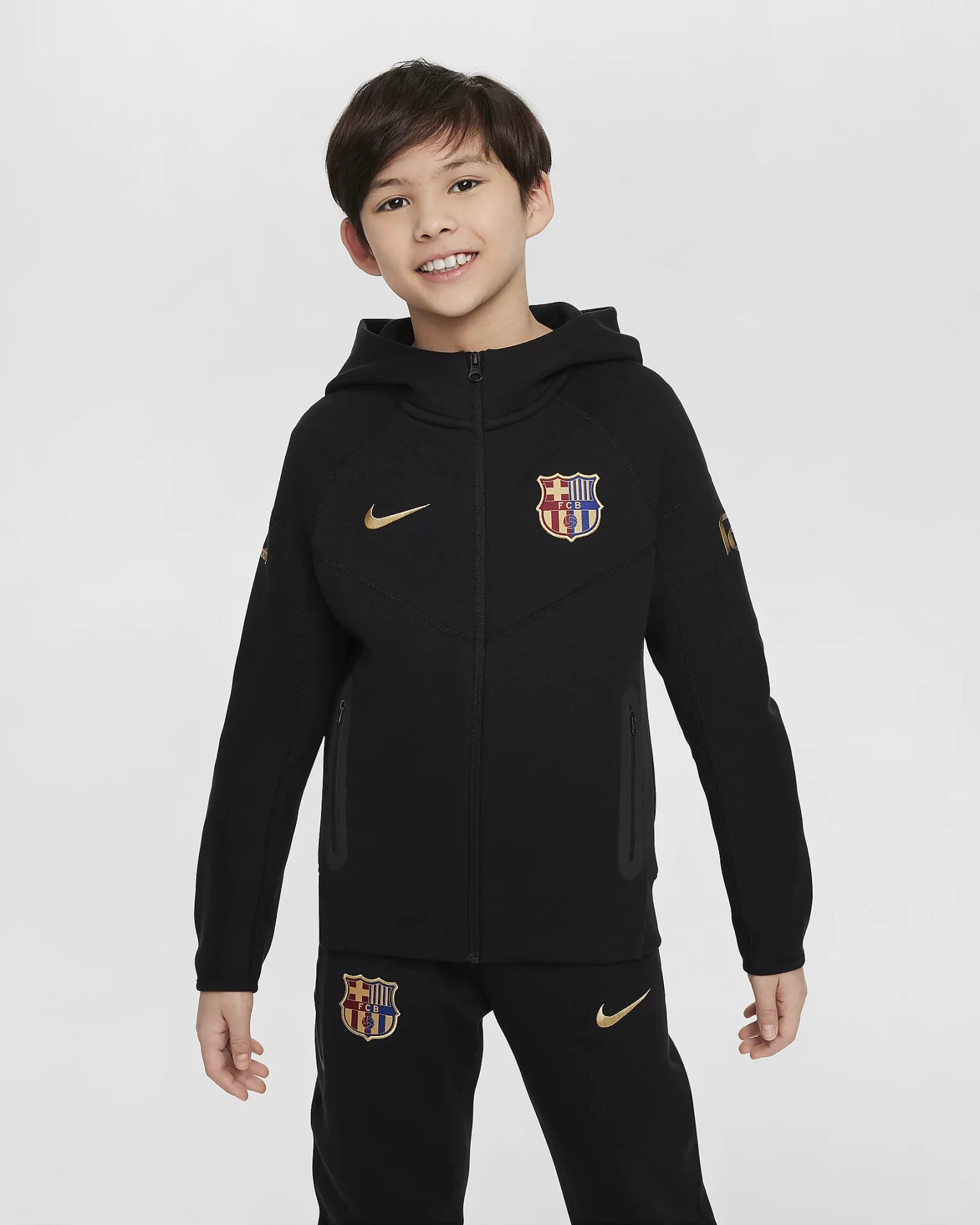 Felpa FC BARCELONA Tech Fleece NIKE Junior 24/25