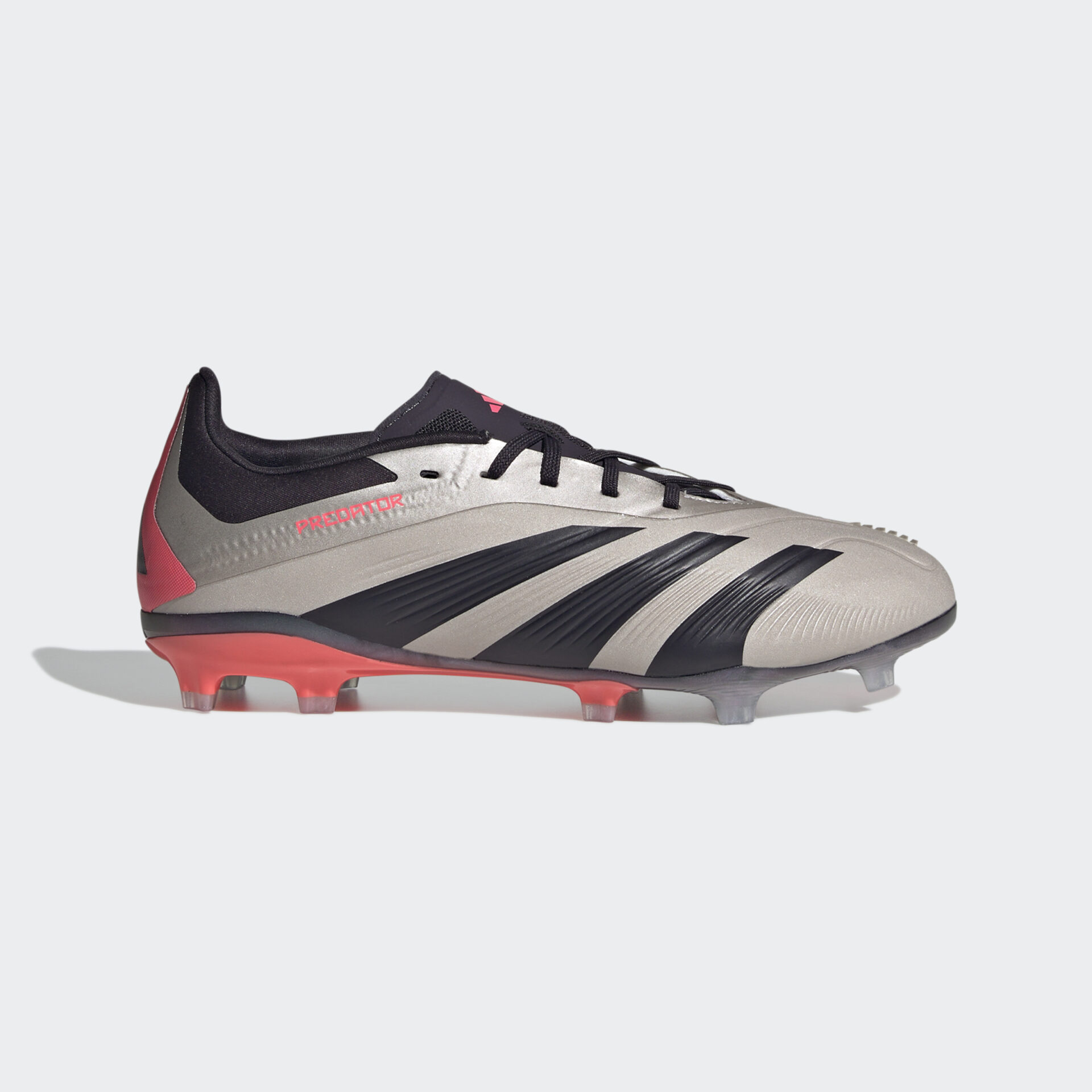 Scarpe calcio ADIDAS PREDATOR ELITE FG Platinum Junior