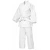 KIMONO DA JUDO di Effea Sport bianco tessuto resistente agli strappi.